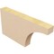 Ekena Millwork 2in. W x 8in. H x 16in. L Huntington Woodgrain TimberThane Rafter Tail, Primed Tan RFTUR02X08X16HUNRCPR - alternate 2